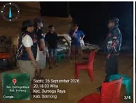 Dipimpin Kasat Reskrim, Tim URC Resmob Polres Bolmong Melaksanakan PatroliÂ