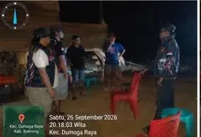 Dipimpin Kasat Reskrim, Tim URC Resmob Polres Bolmong Melaksanakan PatroliÂ