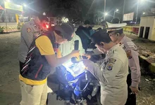 URC Resmob Polres Bolmong Gelar Patroli dan Razia Bersama Tim Gabugan